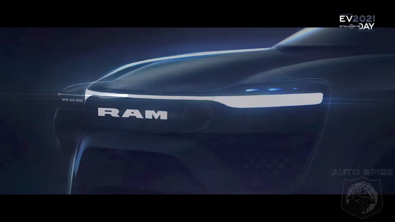RAM Teases New EV Pickup To Take On The F-150 Lightning And Electric Silverado