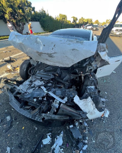 Tesla Model S Slams Into City Bus In California Unknown If Autopilot Was In Use