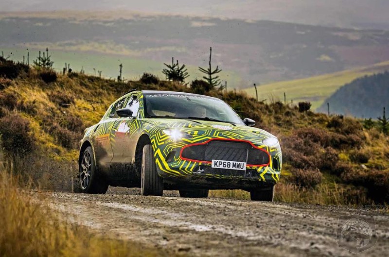 Aston Martin's First SUV Caught Testing In Production Trim