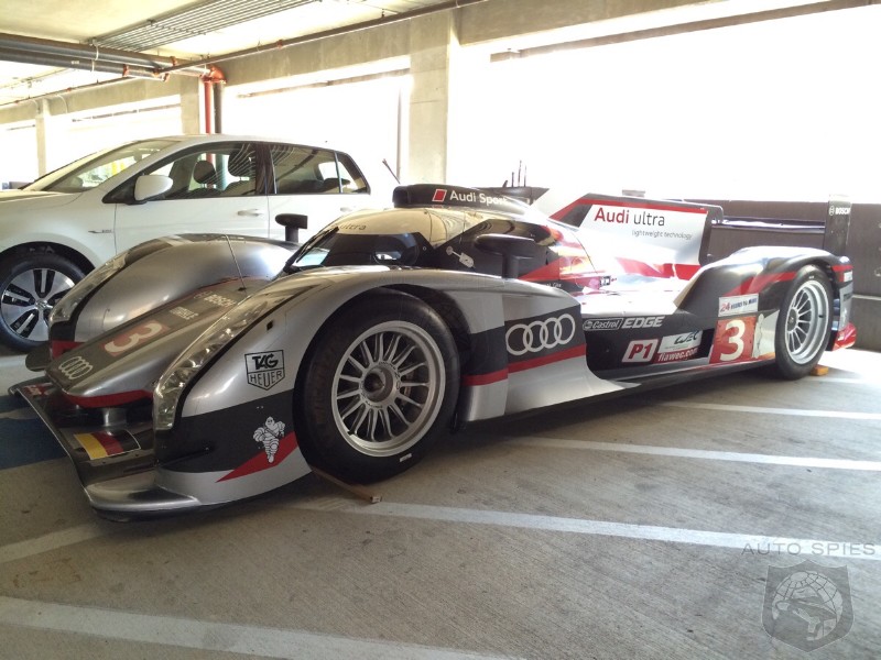 Whoops! Audi R18 Ultra Le Mans Racer Caught Parked In Handicap Spot At US Headquarters