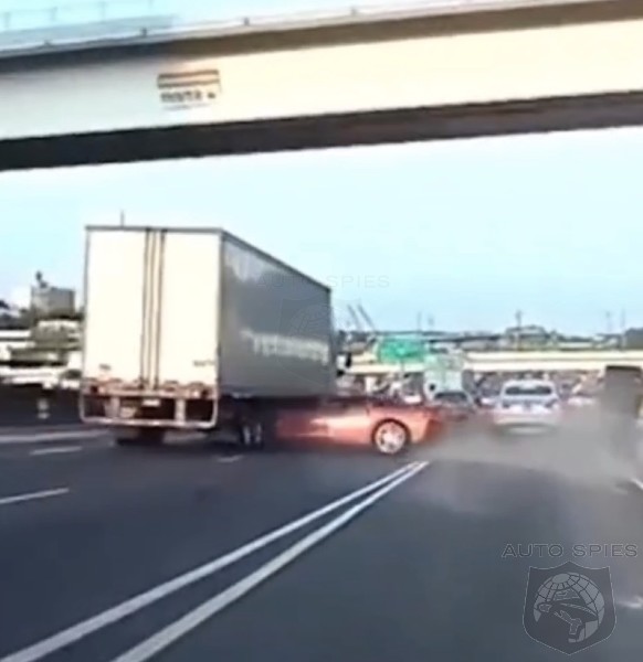 Chevy Corvette Driver Nails It, Loses It, Destroys It: Video Chevy Corvette Driver Nails It, Loses It, Destroys It: Video