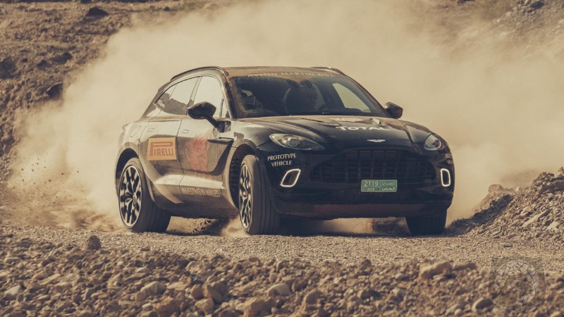 Aston Martin's 542HP DBX Protoype Gets Run Through The Paces And It Is Going To Be A Beast