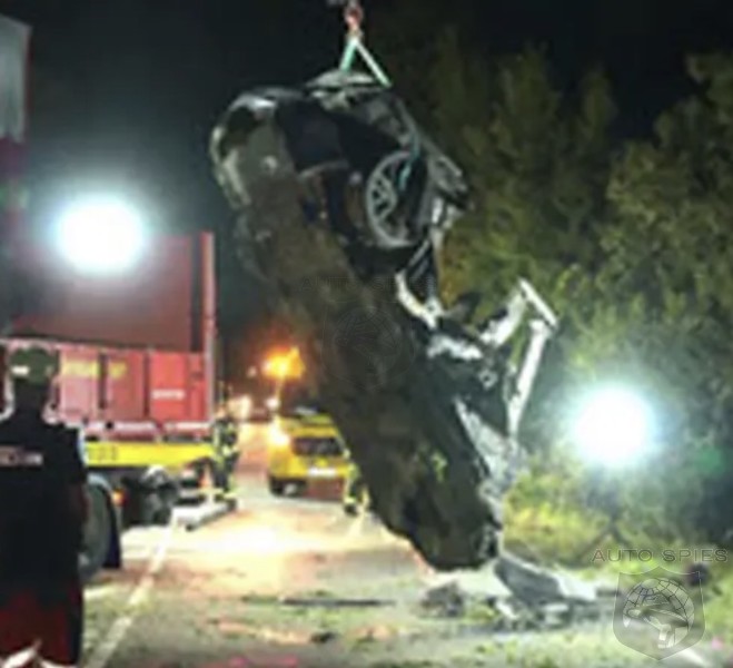 Tesla Driver And Two Children Die In Fiery Crash After Rescuers Couldn ...