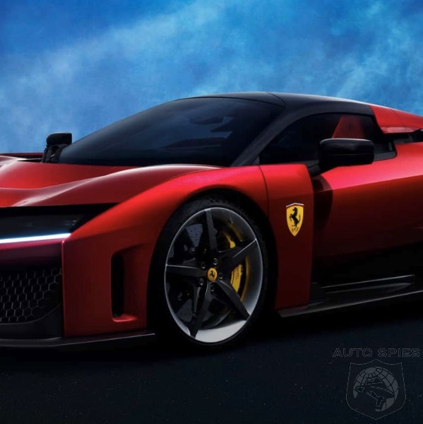 WATCH Lewis Hamilton Takes The Ferrari F80 Out On The Track