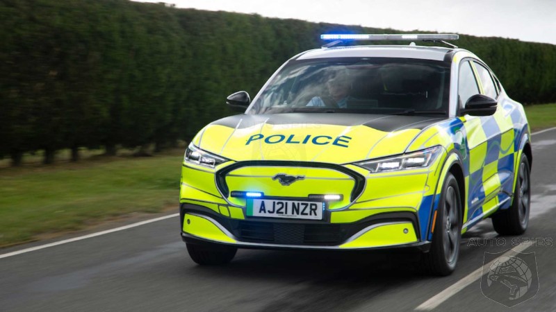 UK Police Trialing Mustang Mach-E As A High Speed Interceptor