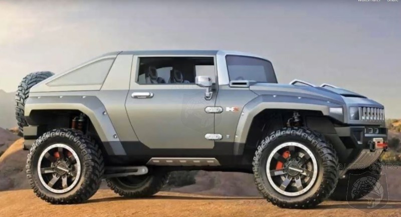 Jeepers Creepers: Hummer May Target The Wrangler With A 2 Door HX Electric