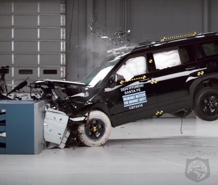 2024 Hyundai Santa Fe Scores Marginal In Overlap Crash Protection ...