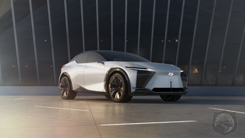Lexus RZ Electric Crossover Looks Just Like We Said It Would