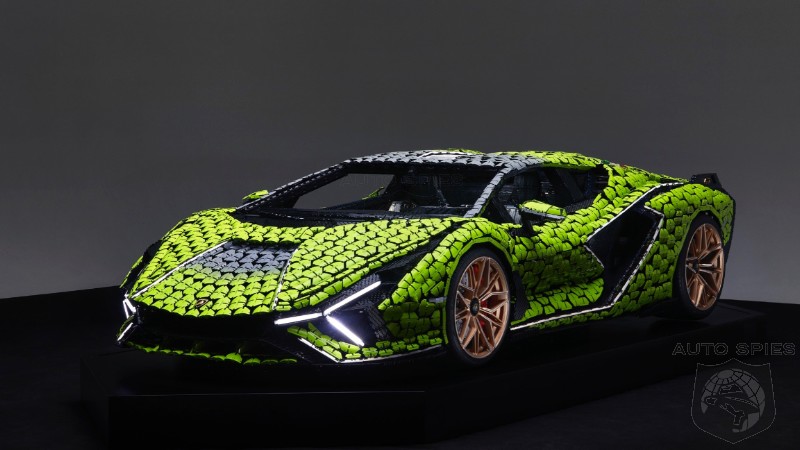 Have An Extra 400,000 Legos And Some Spare Time And You Too Can Build Your Own Lamborghini