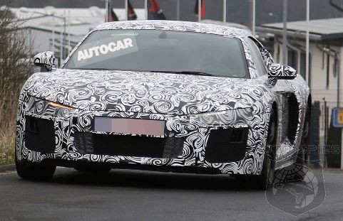 Next Gen Audi R8 Caught Testing At Nürburgring - AutoSpies Auto News