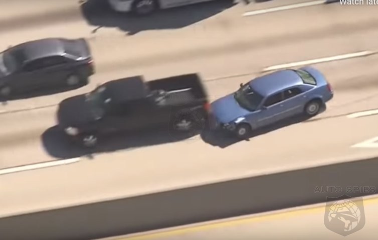 WATCH: Lack Of Driver Skill Ends High Speed Police Chase In Los Angeles