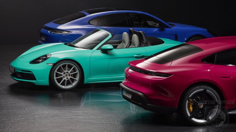 Porsche Paint To Sample Program Will Allow More Than 100 Color Choices