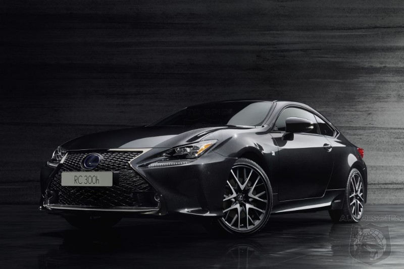#GIMS: Lexus RC300h F Sport Black Edition Breaks Cover - Will It Get You Off The Couch And Down To The Dealer?