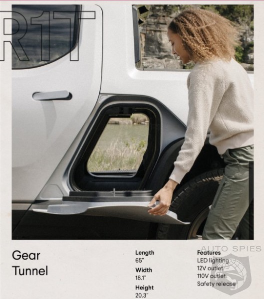 Rivian Breaks Out The Ruler And Reveals Cargo Specs