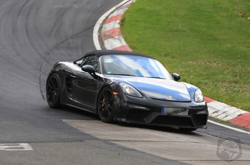 Porsche Developing A More Driver Focused Boxster Spyder Using 911 GT3 Flat Six
