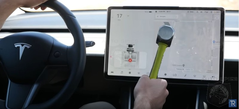 WATCH: What Happens If Your Tesla Screen Is Smashed While Driving ...