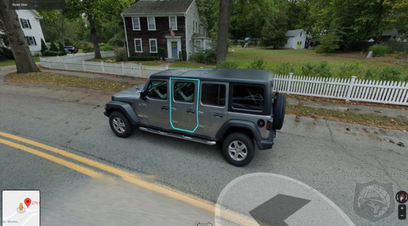 Did Google's Streetview Uncover A SIX DOOR Jeep Wrangler Prototype?