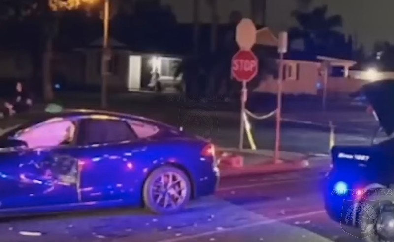 WATCH: Tesla On Autopilot Almost Runs Down A Police Officer As It ...