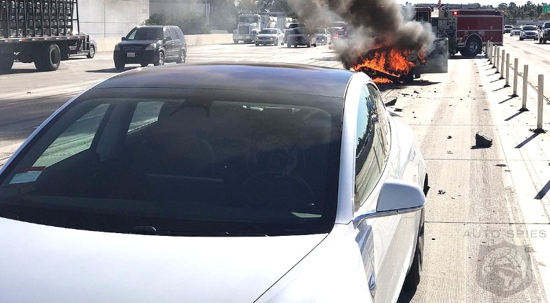 Contrary To What You Might Think, Telsa Vehicles Are Eight Times LESS Likely To Have A Fire