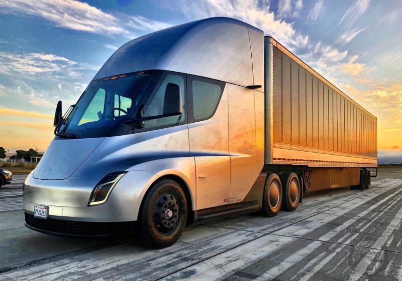 Tesla Recieves Another MASSIVE Semi Truck Order - AutoSpies Auto News