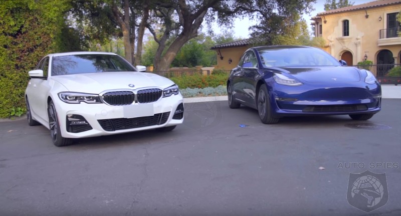Has It Come To THIS? - BMW 330i Vs Tesla Model 3 - Which Car Parks Itself The Best?