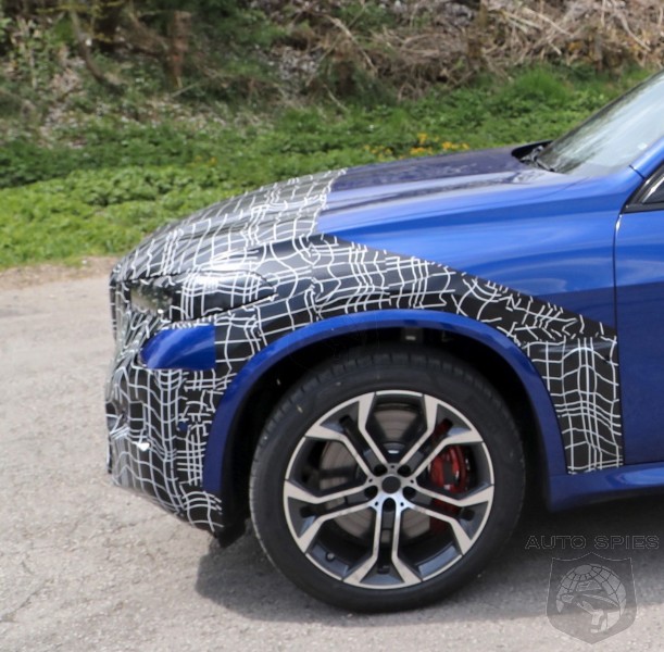 Possible V8-Powered 2023 BMW X5 M60i Spied In The Wild - AutoSpies Auto News