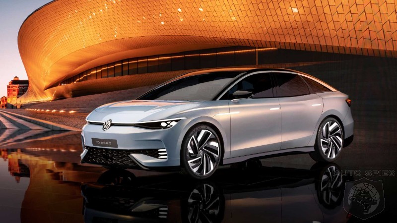 WATCH: If Volkswagen's ID Aero Concept Can Live Up To It's 400 Mile Range Would It Land In YOUR Driveway?