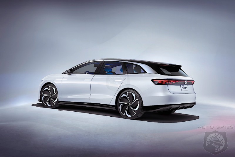 Volkswagen ID.7 Electric Tourer To Land In 2024 In Sedan And Wagon Formats  - AutoSpies Auto News