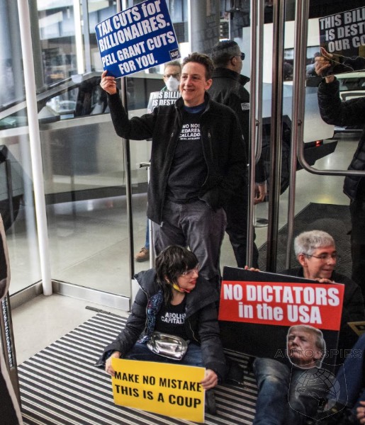 Protestors Target Tesla Dealerships Because Musk Is Rooting Out Corruption And Waste In The Government