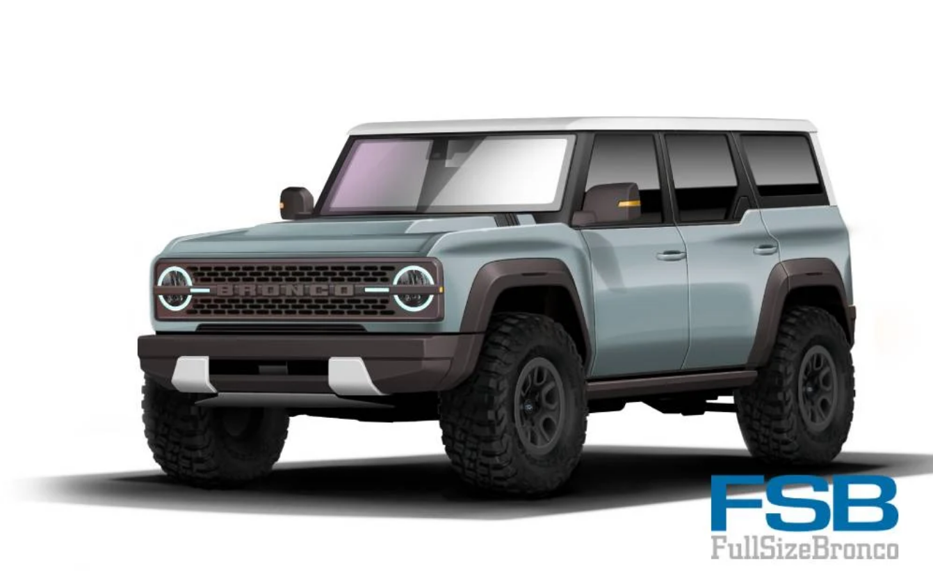 Leaked 2021 Ford Bronco Paints Unearthed Before Its Reveal See