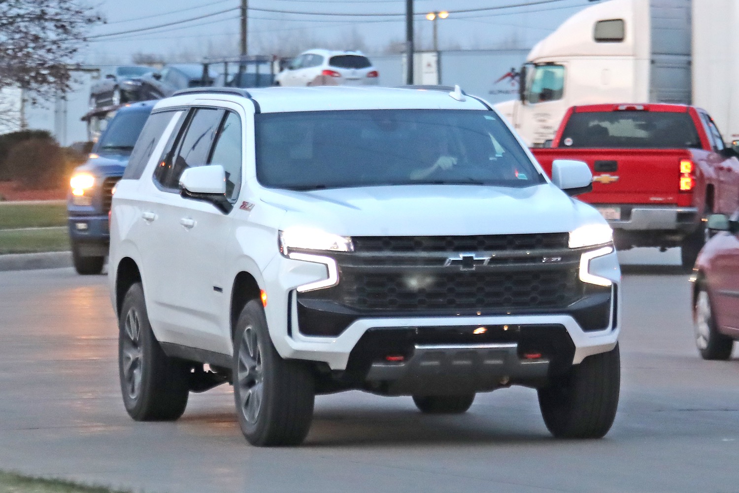 SPIED on the STREET! The 2021 Chevrolet Tahoe Z71 Is Caught Out In