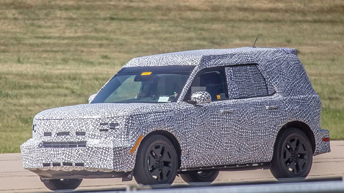 Spied Best Pics Yet Of Ford S Upcoming Baby Bronco Is It