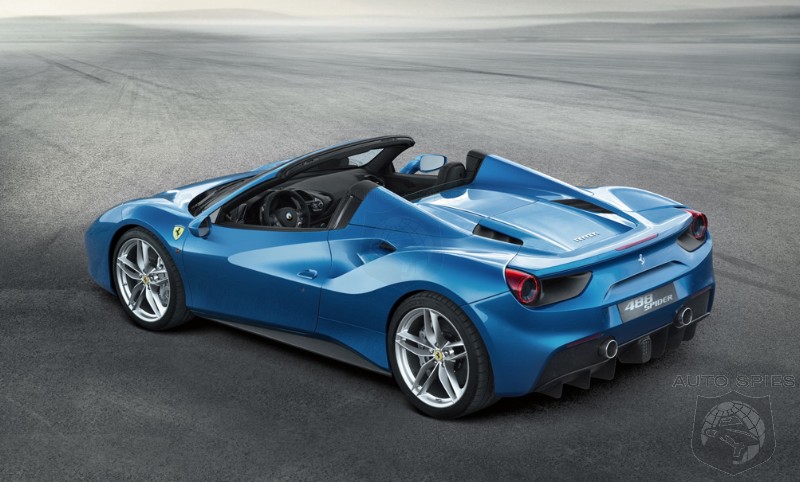 OFFICIAL: Ferrari 488 Spider Gears Up For Frankfurt Debut — Is The TOPLESS Version BETTER Looking Than The Coupe?