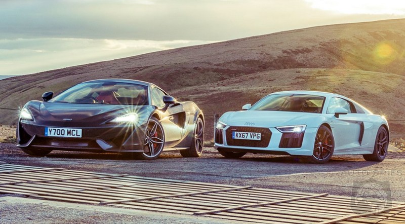 CAR WARS! Mid-engine And Rear-wheel Drive, WHICH Supercar Would You Have? McLaren 570S vs. Audi R8 RWS