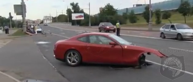 VIDEO: Flagship Ferrari Involved In Breathtaking Crash
