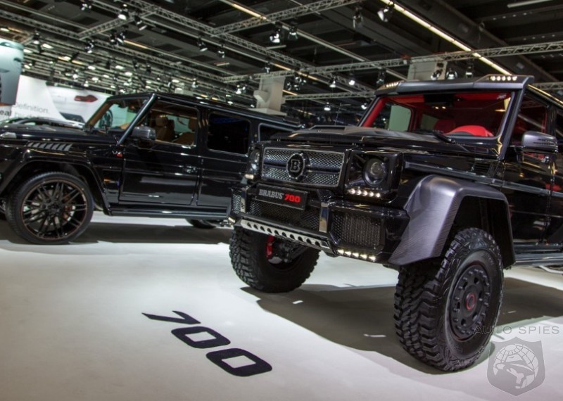 FRANKFURT MOTOR SHOW: AWESOME or AWFUL? Brabus Ups The Crazy 6X6 G63 AMG And May Be Crossing The Line