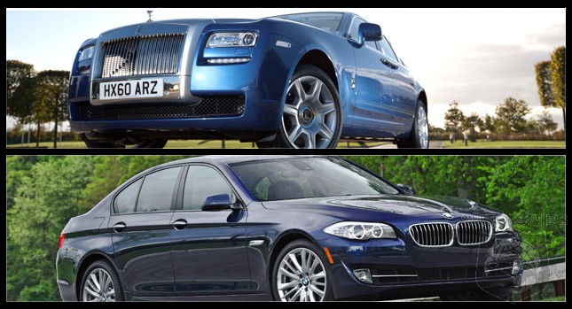 What Do A Rolls-Royce Ghost And BMW 5-Series Have In Common? More Than ...