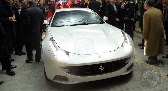 GENEVA MOTOR SHOW PREVIEW: First Real-Life Pics Of The Ferrari FF From Maranello