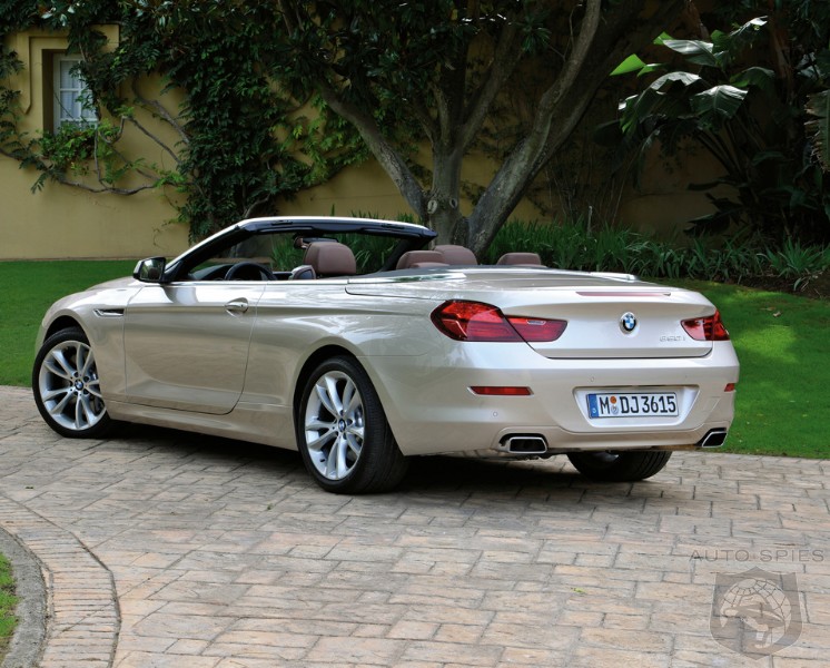 NEW Photos Of The All-New 2012 BMW 650i Convertible LIVE!