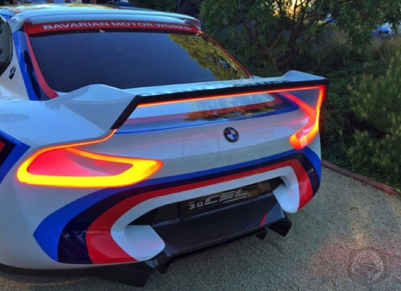 PEBBLE BEACH: BMW Resurrects The Batmobile With A Modern TWIST — The 3.0 CSL Hommage R