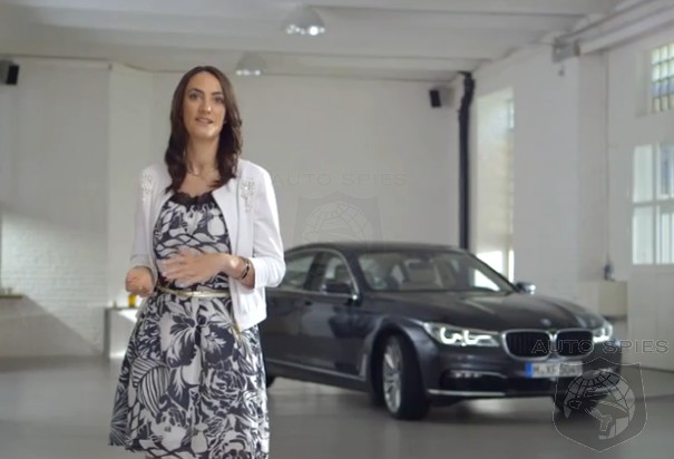 VIDEO: THIS Lovely Woman In Front The All-New BMW 7-Series Has One INTERESTING Story To Tell...