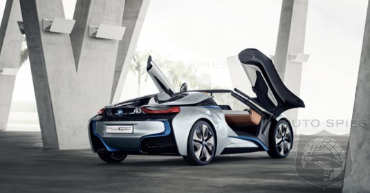OFFICIAL: It's Coming! Just Be Prepared To Wait...The All-New BMW i8 SPYDER