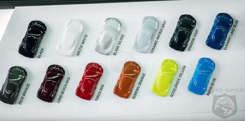 VIDEO: WHICH Color Would YOU Be Ordering Your C8 2020 Chevrolet Corvette In? ALL Seen In ONE Place...