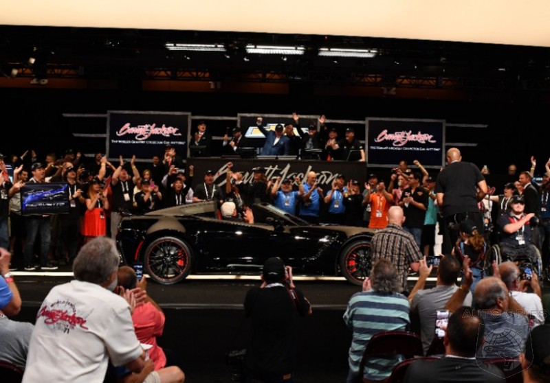 The Very LAST, Front-engine C7 Chevrolet Corvette Sells For A STAGGERING $2.7MM