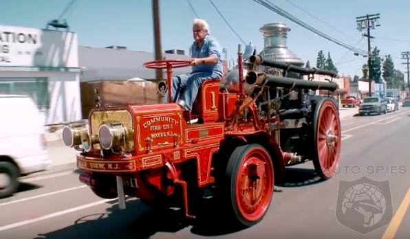 DRIVEN + VIDEO: Forget The F1, Enzo And Carrera GT — Jay Leno Takes Us For A Spin In His 1911 Christie Fire Engine