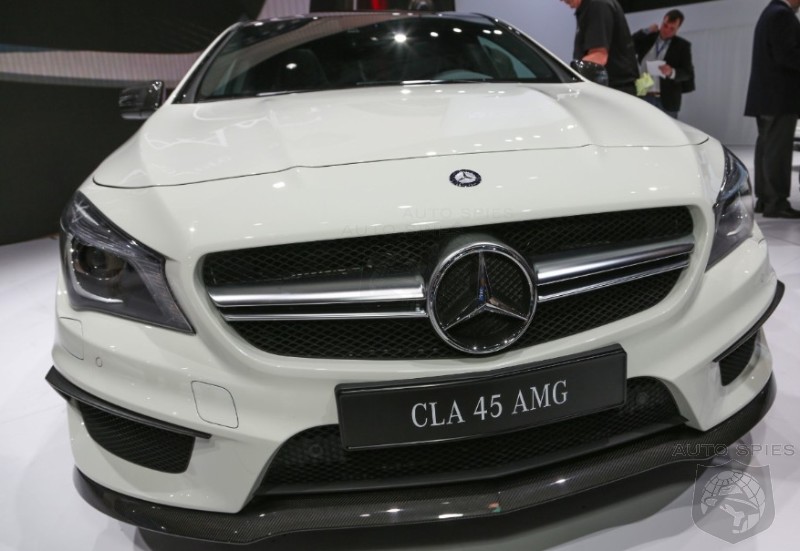 NEW YORK AUTO SHOW: Mercedes Drops The Cloak Surrounding The CLA45 — Does It Meet YOUR Expectations?