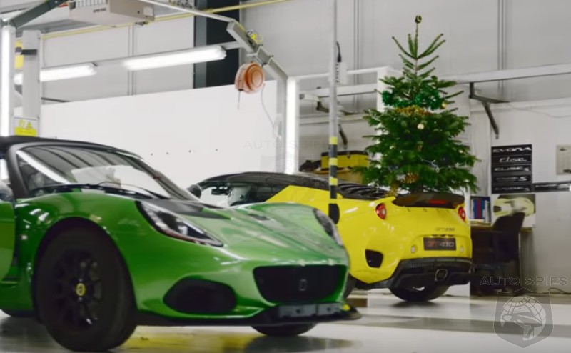VIDEO: Lotus Wishes YOU A Merry Christmas The Best Way It Knows How — DRIFTING In A 410 Horsepower Sleigh