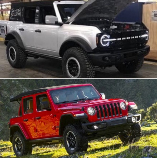 CAR WARS! Does The LEAKED 2021 Ford BRONCO BEAT The WRANGLER? Or, Is The  Jeep BETTER? - AutoSpies Auto News
