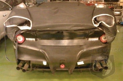 SPIED: Yesterday Was A Sketch, Now Here's The Real Deal - Next Gen Ferrari Caught In Open