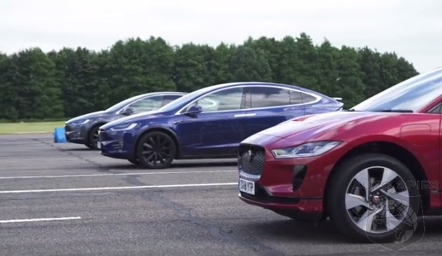 VIDEO: What Happens When You Put The All-new Jaguar I-Pace Up Against The Tesla Model X 100D And P100D?